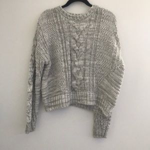 Grey heavy sweater